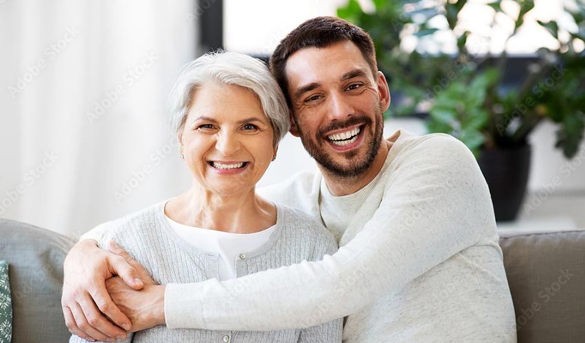 Foto dia das Mães - Mãe e Filho