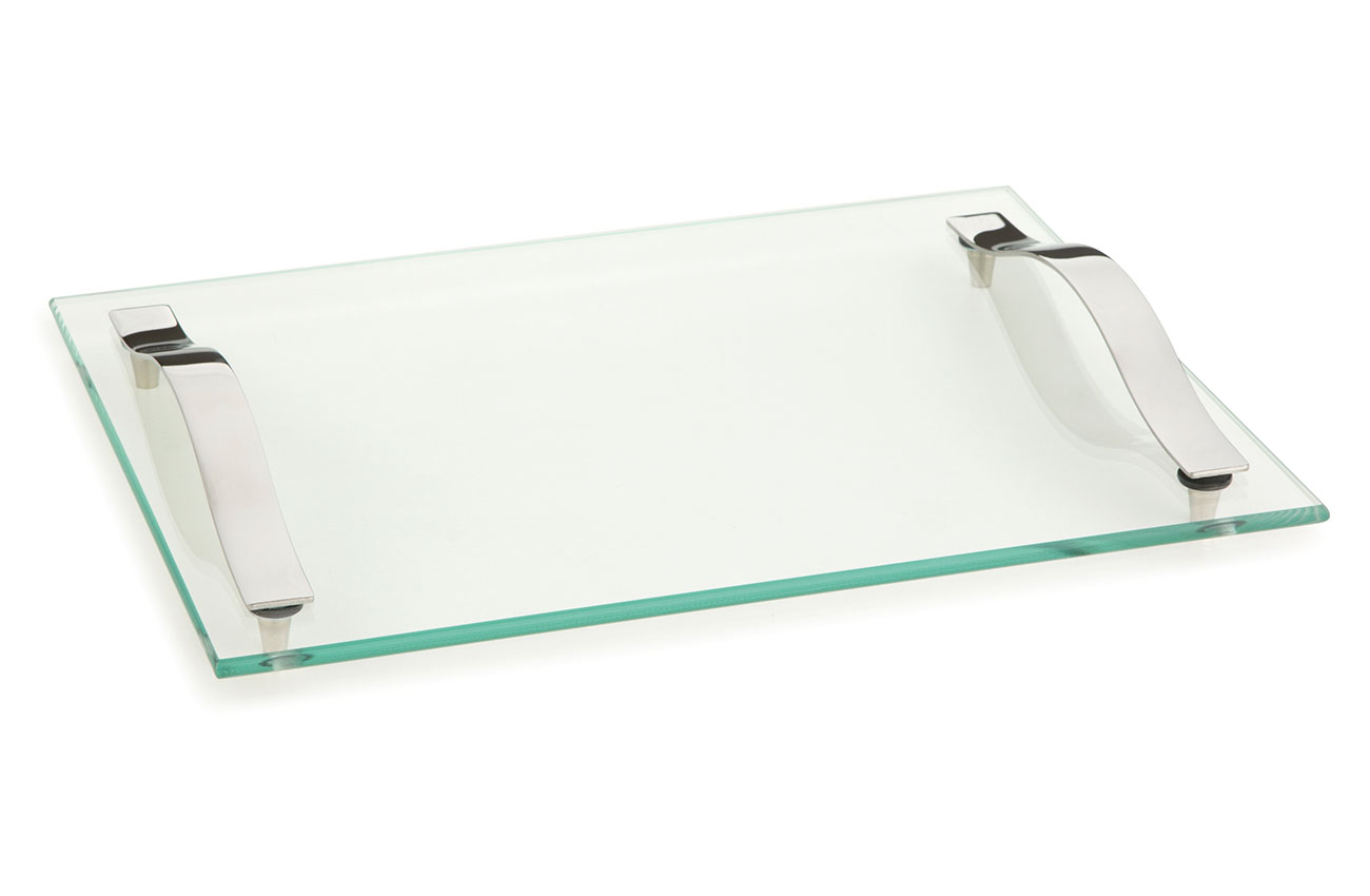 BANDEJA DE VIDRO SLIM 30 X 25 CM BANDEJA DE VIDRO SLIM 30 X 25 CM