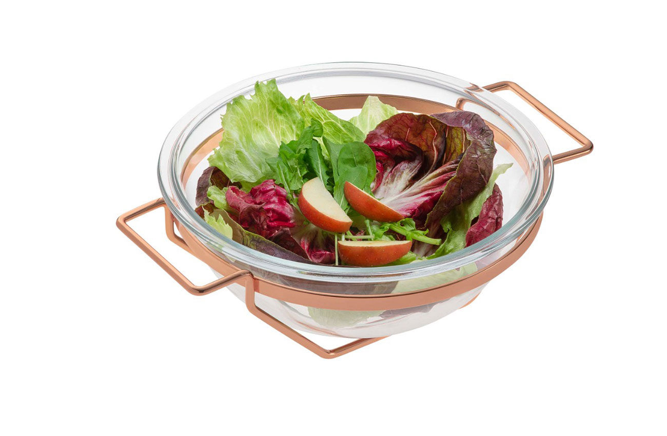 SALADEIRA REDONDA ANDREA COBRE SALADEIRA REDONDA ANDREA COBRE